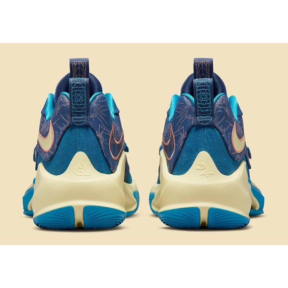 Nike Zoom Freak 3 NRG Giannis Blue Citron Valentines DH7347 900 - SIZE 7.5 MENS main image 3